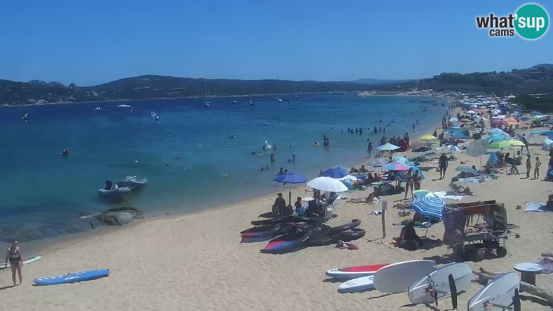 Spletna kamera plaža Porto Pollo – Rupi’s
