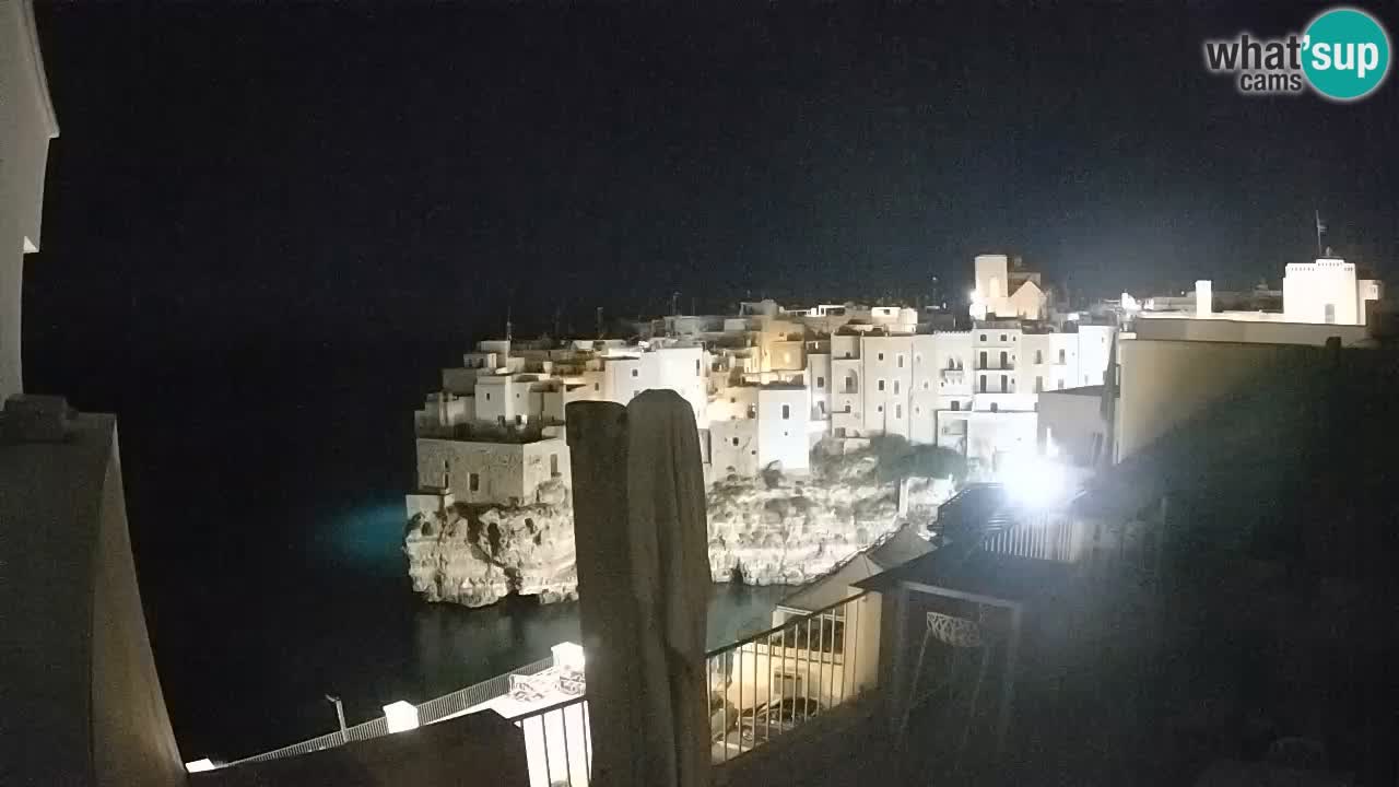 Webcam Polignano – Panorama von Malù b&b