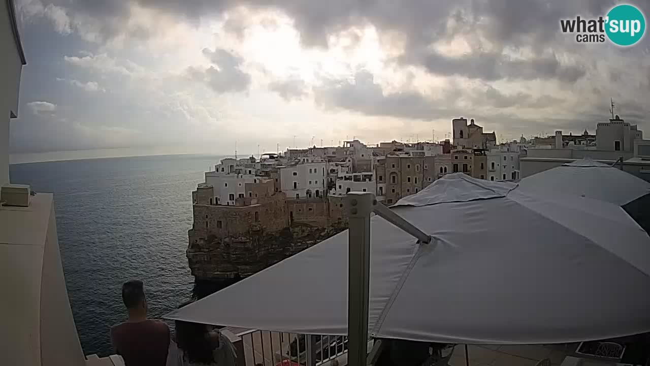 Web kamera Polignano – Panorama iz Malù b&b