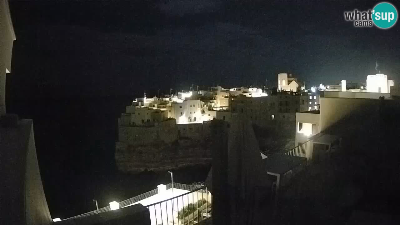 Web kamera Polignano – Panorama iz Malù b&b