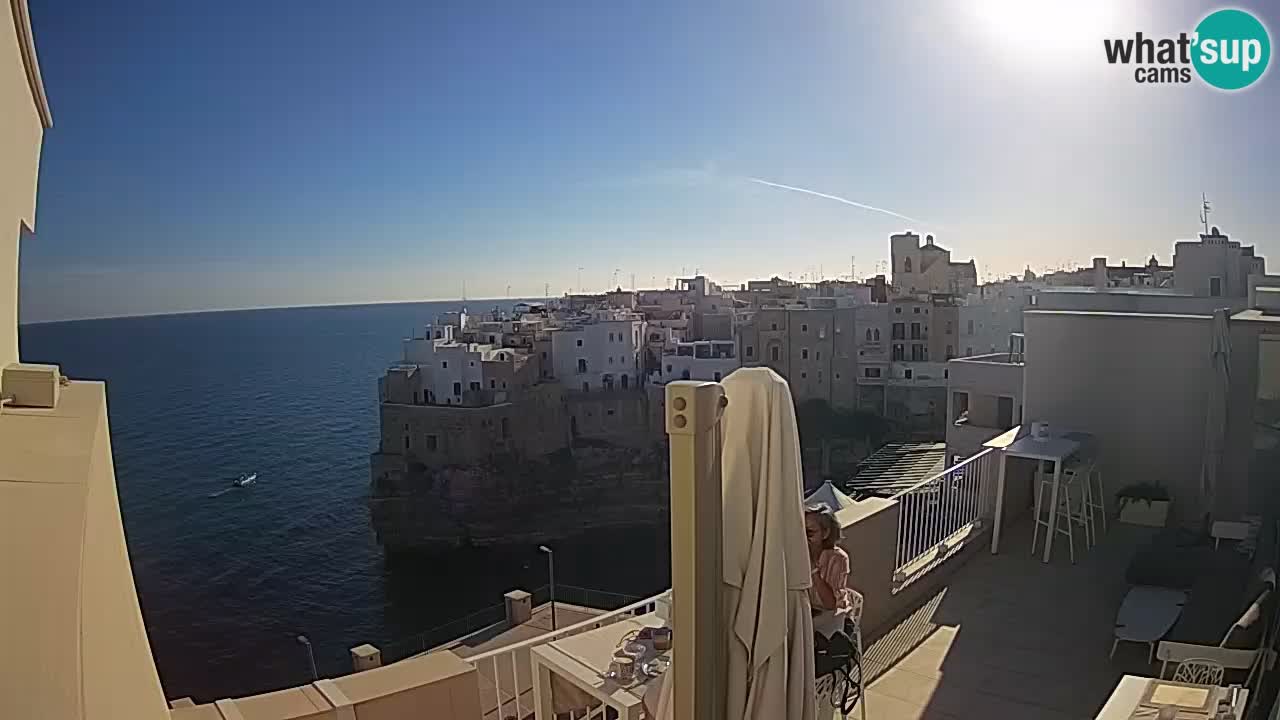 Webcam Polignano – Panorama dal Malù b&b