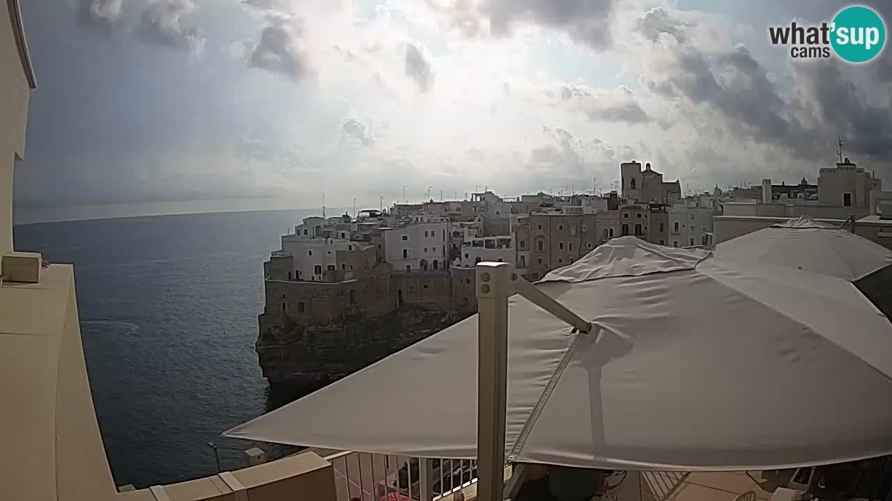 Webcam Polignano – Panorama von Malù b&b