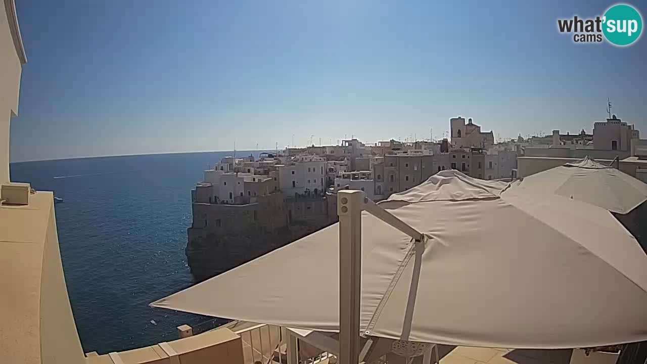 Web kamera Polignano – Panorama iz Malù b&b