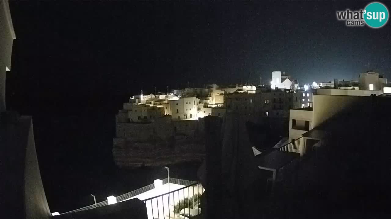 Webcam Polignano – Panorama von Malù b&b