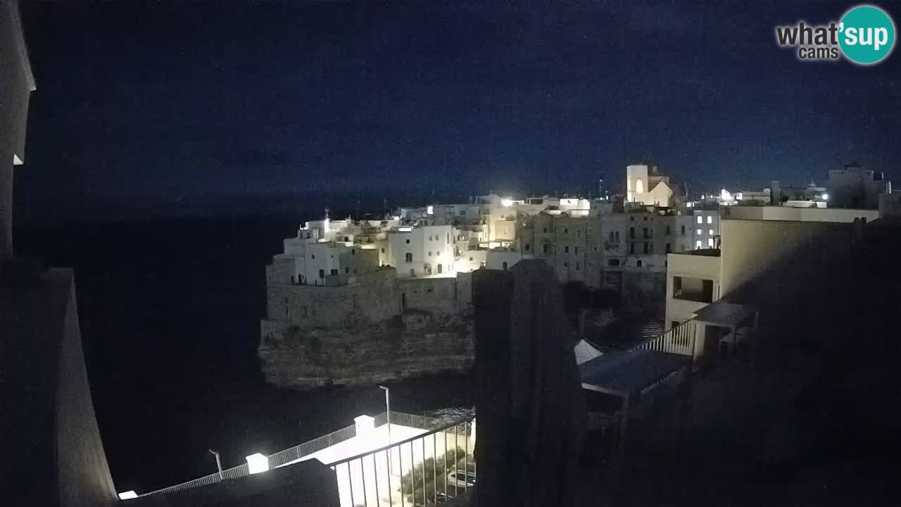 Webcam Polignano – Panorama von Malù b&b