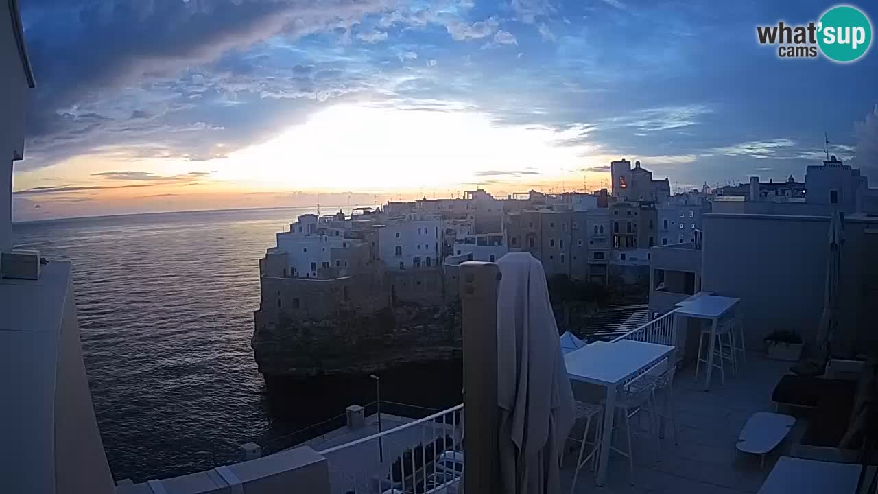 Web kamera Polignano – Panorama iz Malù b&b