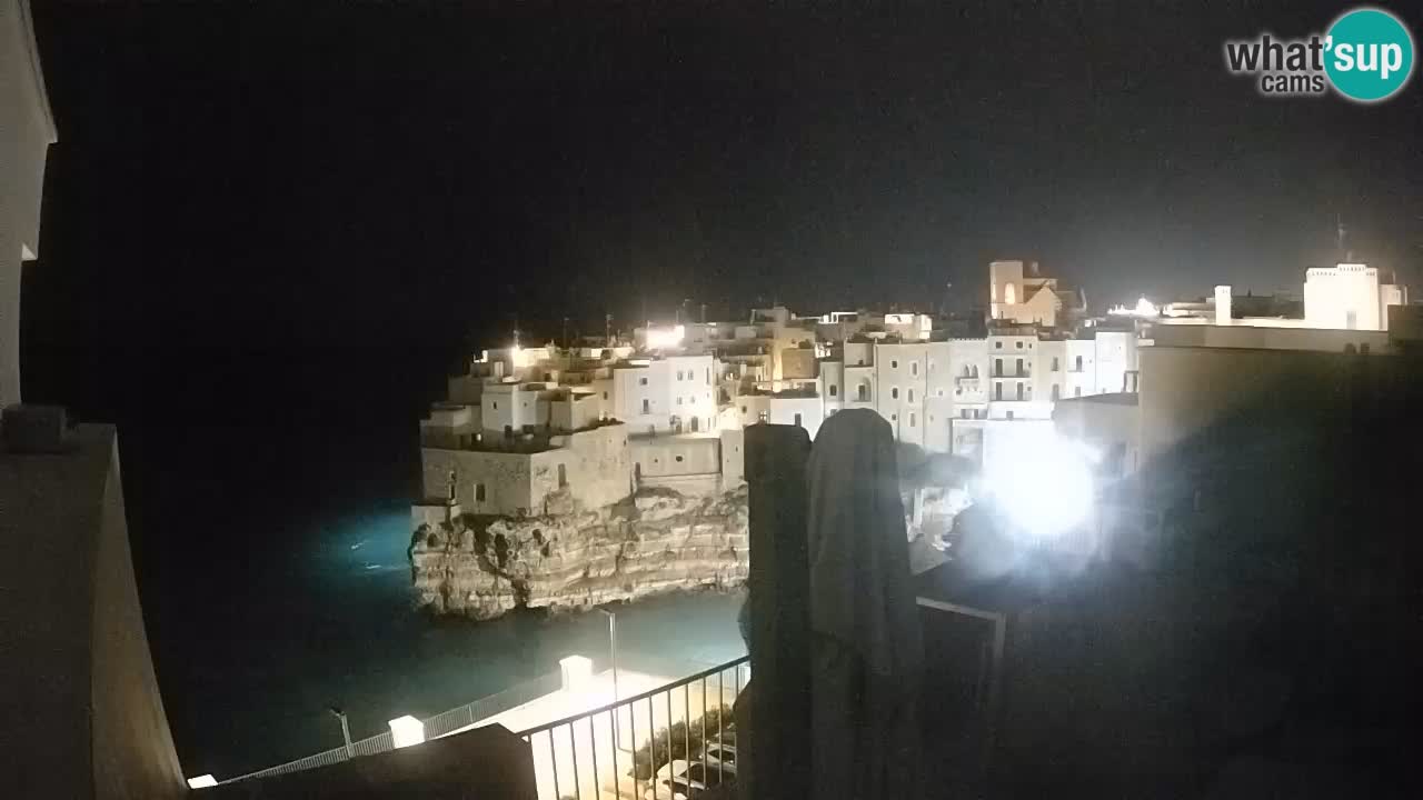 Web kamera Polignano – Panorama iz Malù b&b