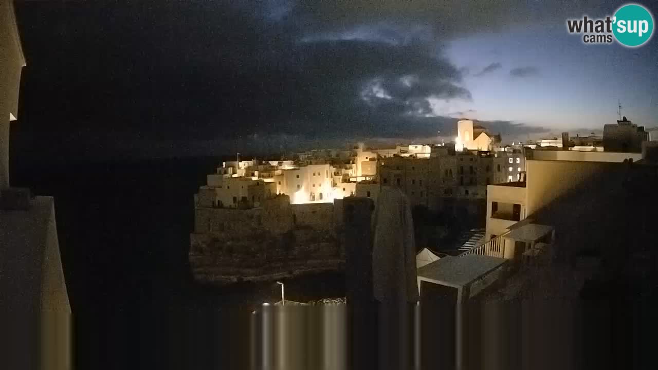 Web kamera Polignano – Panorama iz Malù b&b