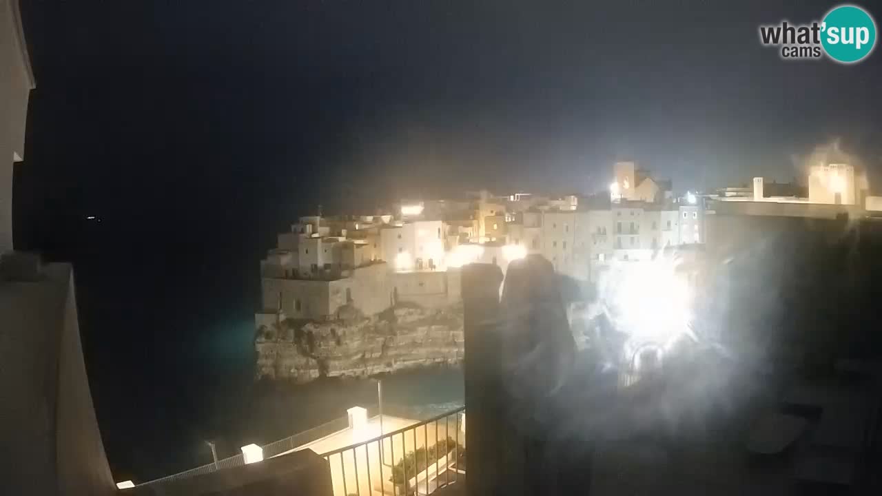 Web kamera Polignano – Panorama iz Malù b&b