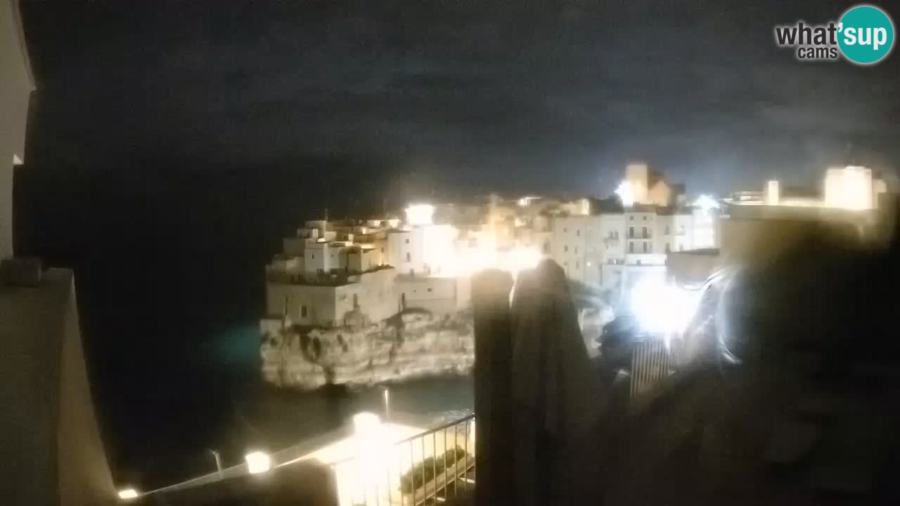 Web kamera Polignano – Panorama iz Malù b&b