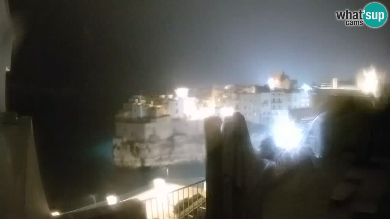 Webcam Polignano – Panorama von Malù b&b