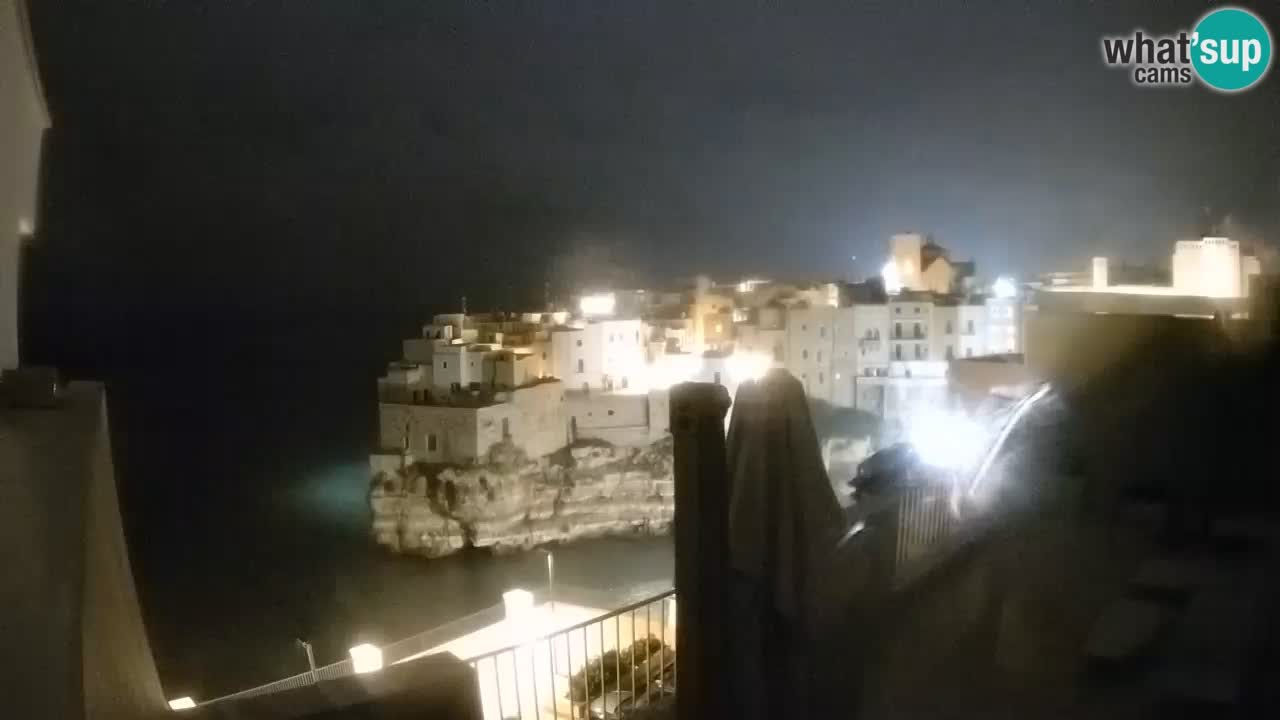 Web kamera Polignano – Panorama iz Malù b&b