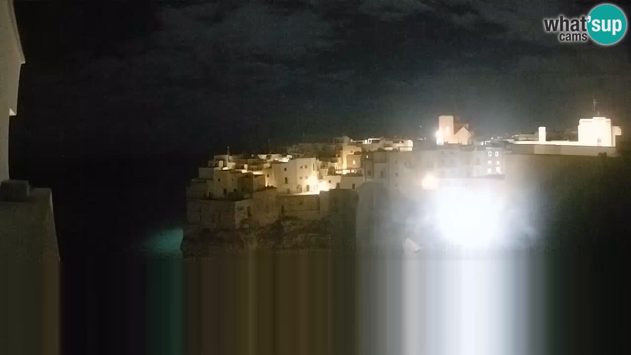 Spletna kamera Polignano – Pogled iz Malù b&b