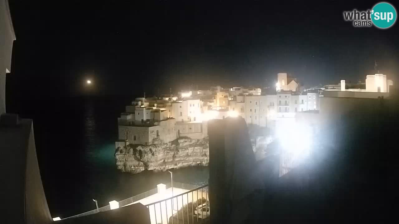 Webcam Polignano – Panorama von Malù b&b