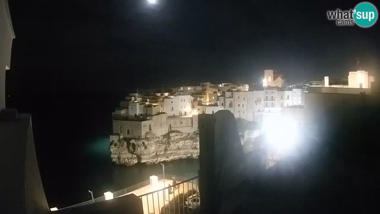 Webcam Polignano – Panorama von Malù b&b