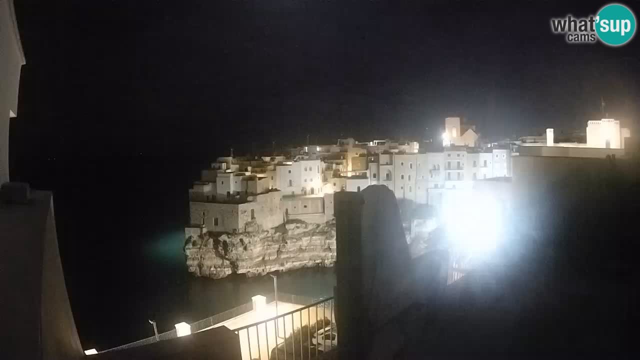 Web kamera Polignano – Panorama iz Malù b&b