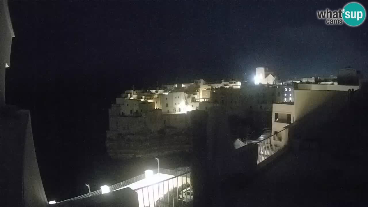 Webcam Polignano – Panorama von Malù b&b