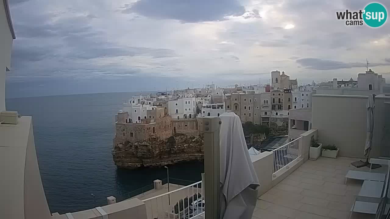 Webcam Polignano – Panorama dal Malù b&b