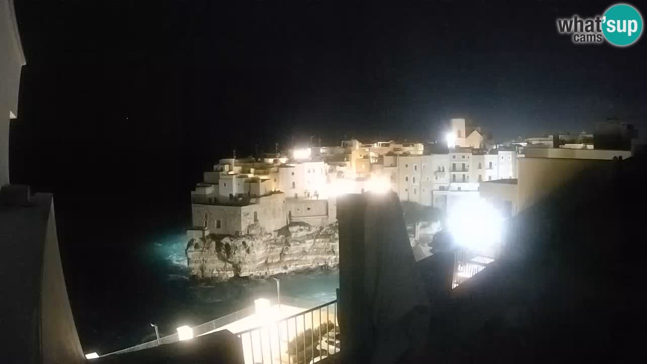 Webcam Polignano – Panorama von Malù b&b