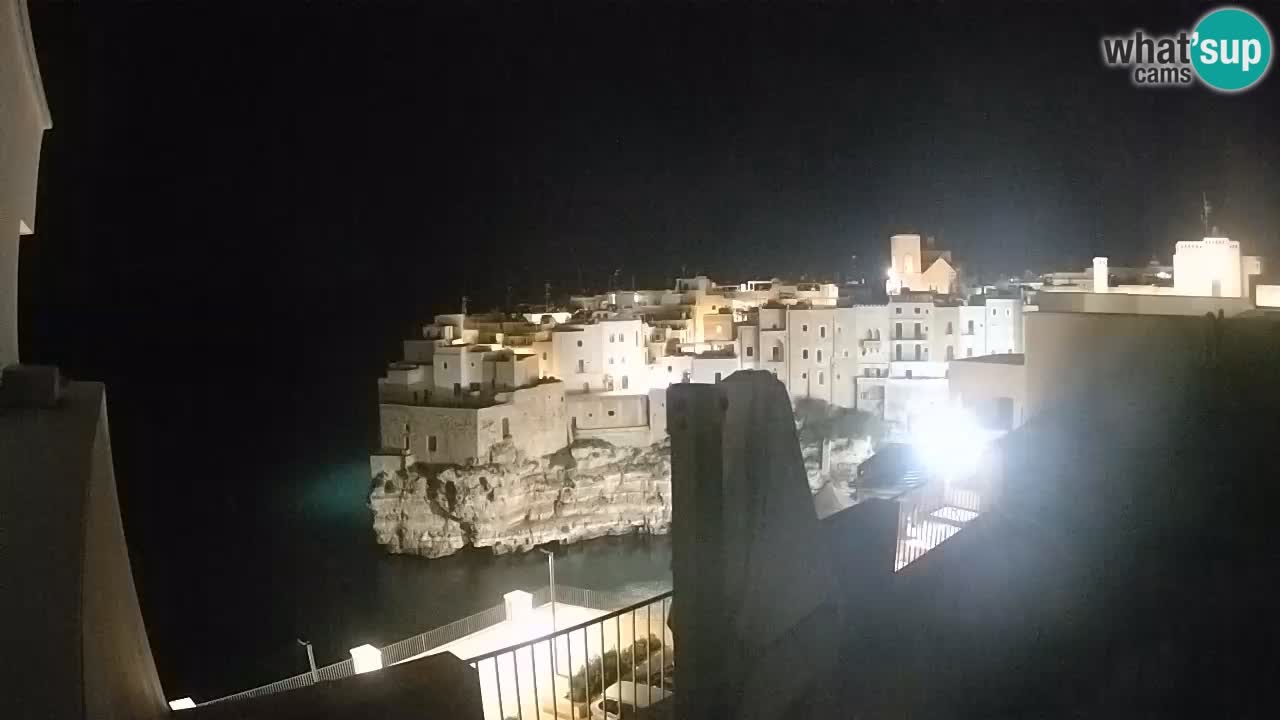 Web kamera Polignano – Panorama iz Malù b&b