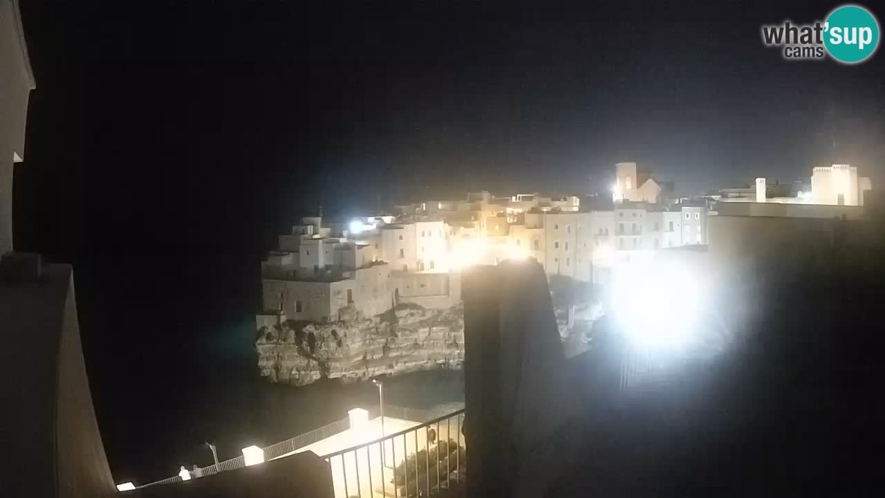 Web kamera Polignano – Panorama iz Malù b&b