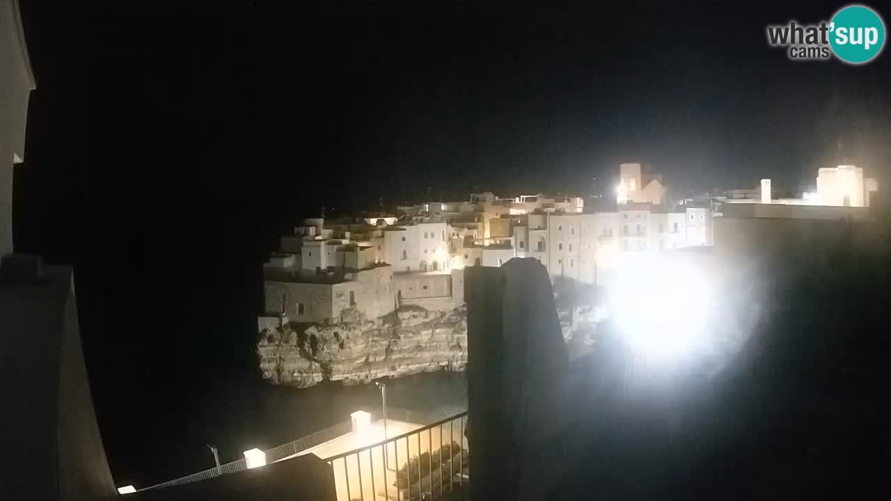 Web kamera Polignano – Panorama iz Malù b&b