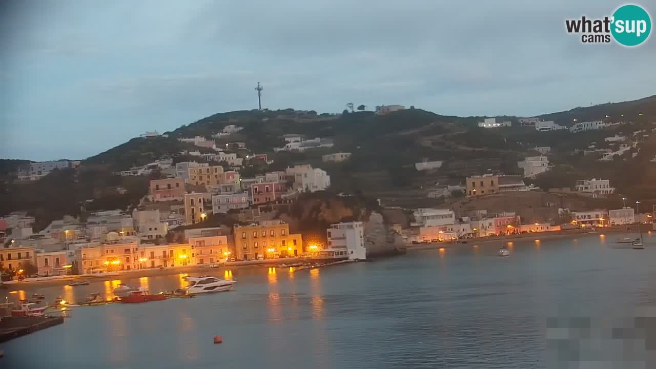 Island of Ponza – the port webcam live