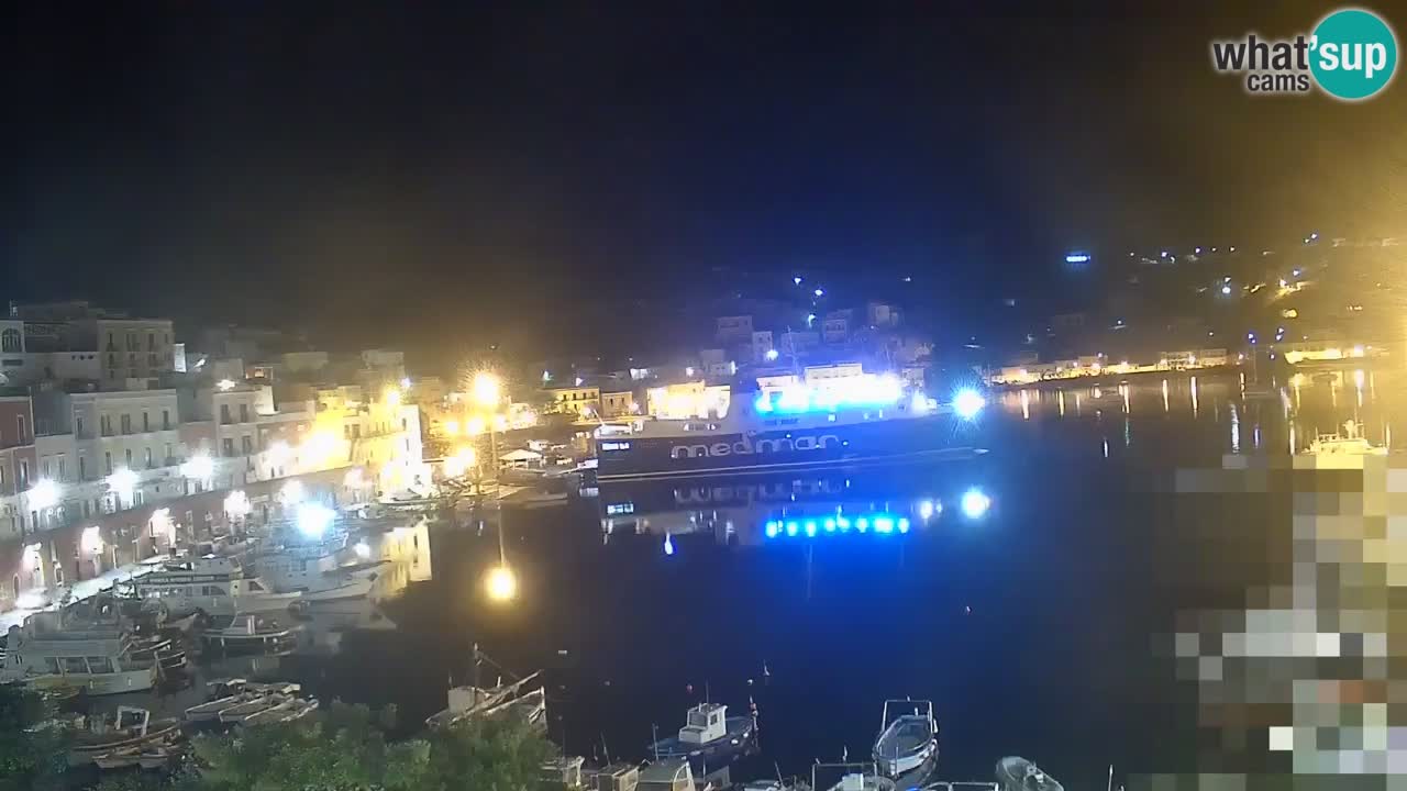 Island of Ponza – the port webcam live