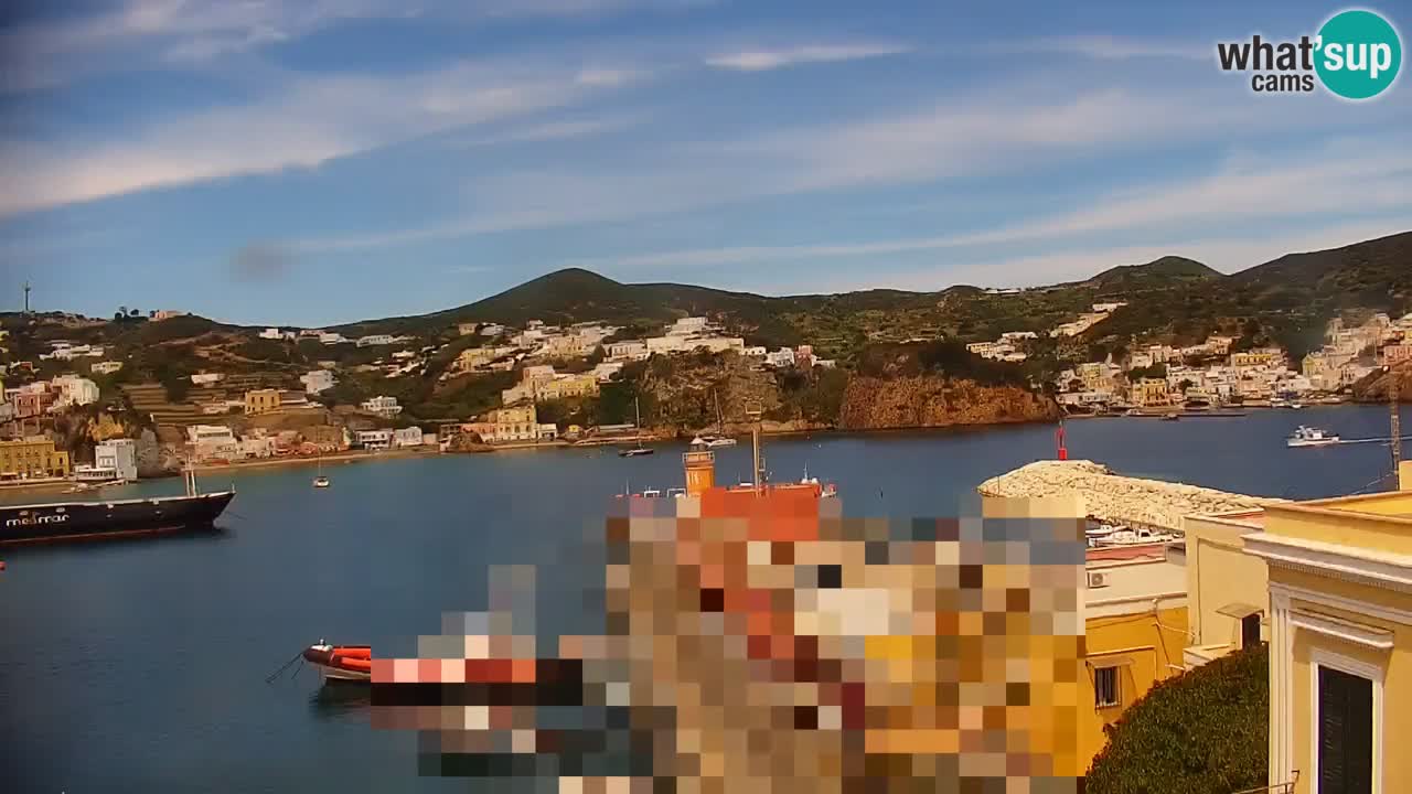 Insel Ponza webcam – Port