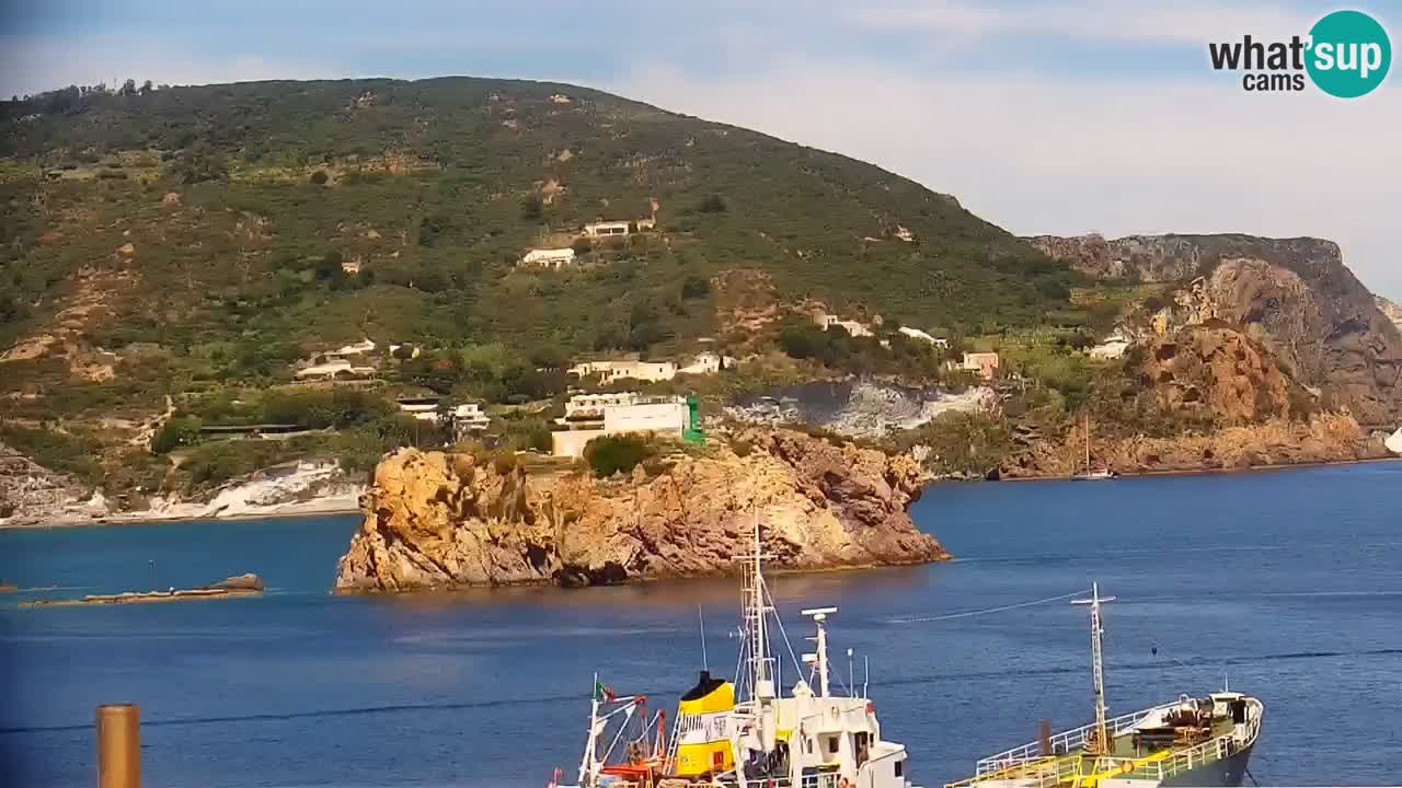 Otok Ponza web kamera Luka
