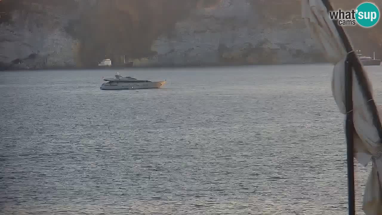 Otok Ponza spletna kamera Pogled na pristanišče