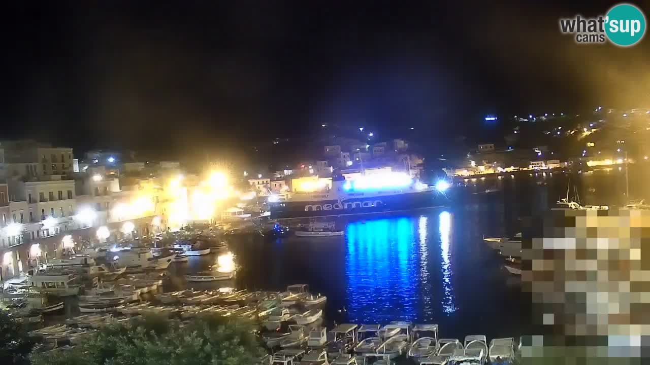 Island of Ponza livecam – the port webcam live