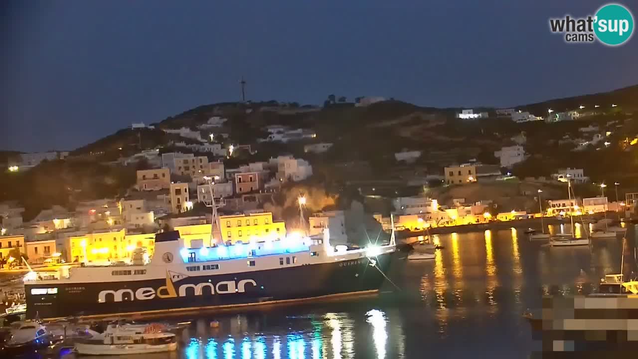 Insel Ponza webcam – Port