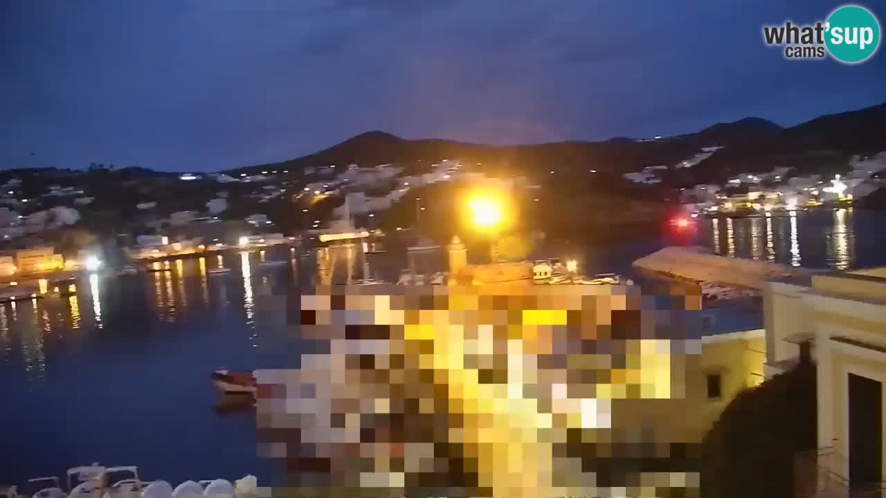 Otok Ponza web kamera Luka