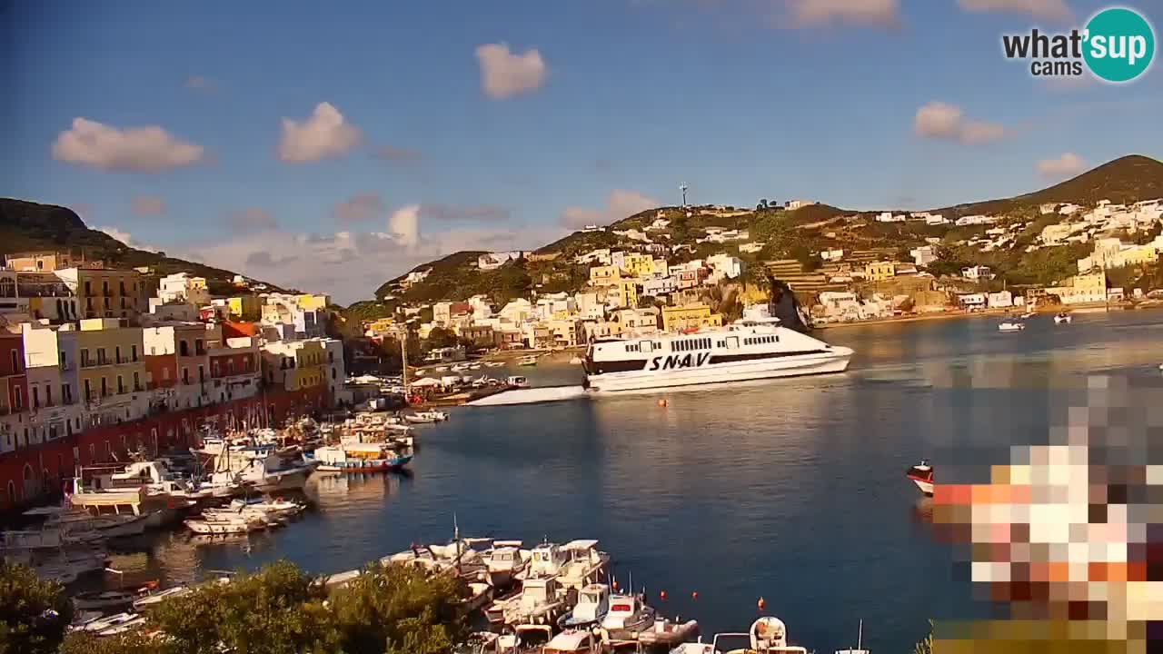 Insel Ponza webcam – Port