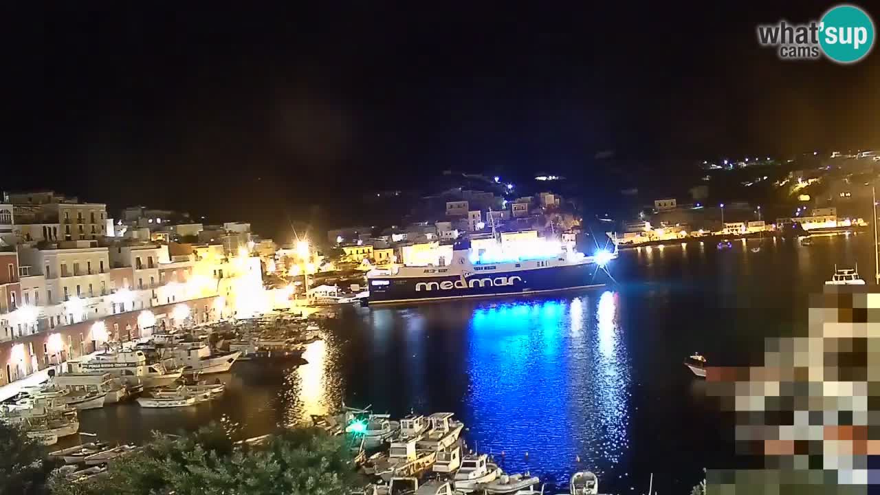 Otok Ponza web kamera Luka