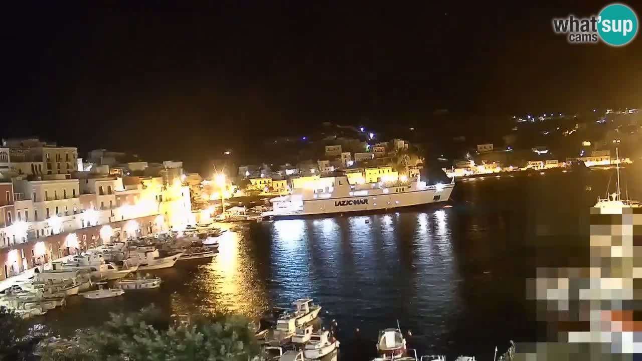 Island of Ponza livecam – the port webcam live