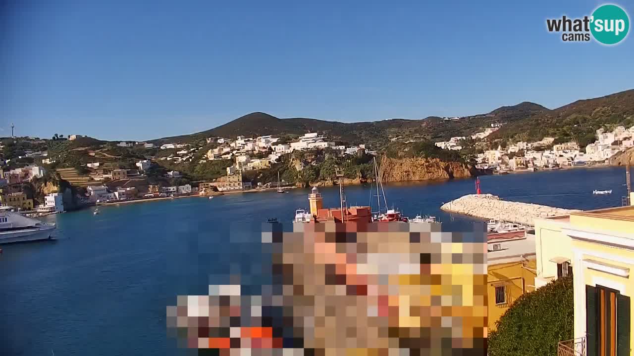 Insel Ponza webcam – Port