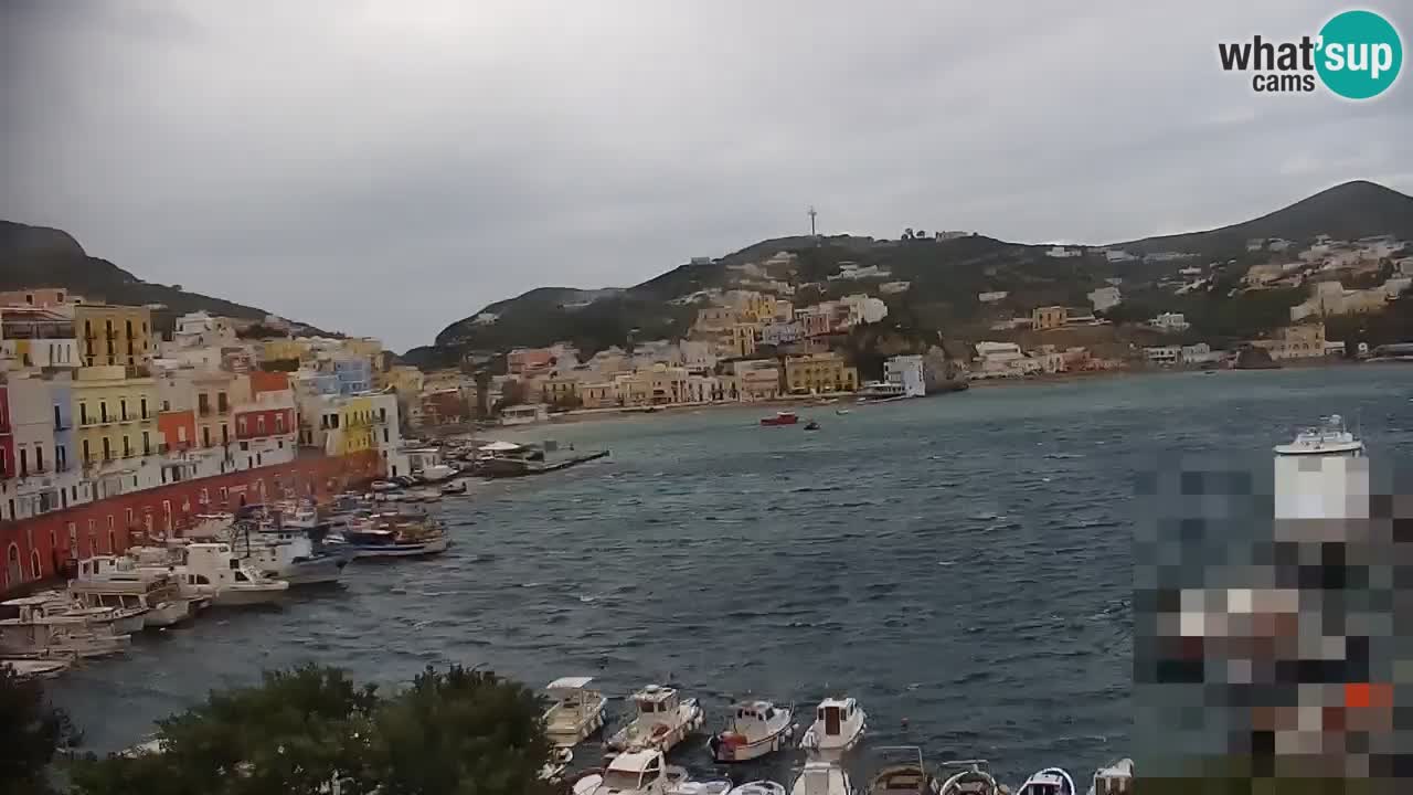 Otok Ponza web kamera Luka