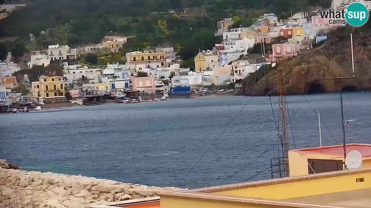 Otok Ponza kamera Pogled na pristanišče