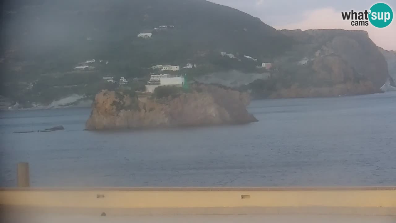 Otok Ponza kamera Pogled na pristanišče