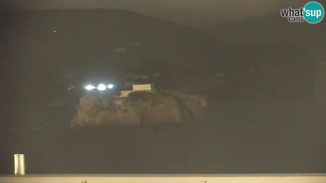 Otok Ponza kamera Pogled na pristanišče