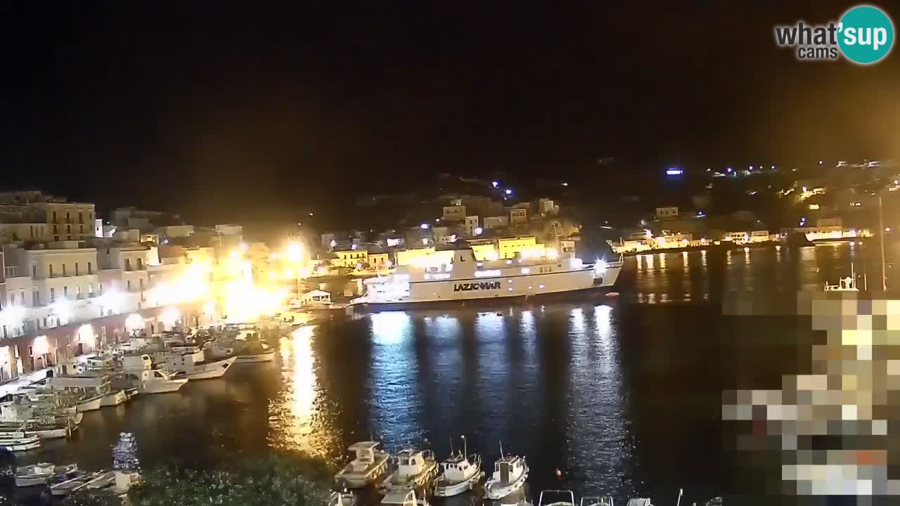 Insel Ponza webcam – Port