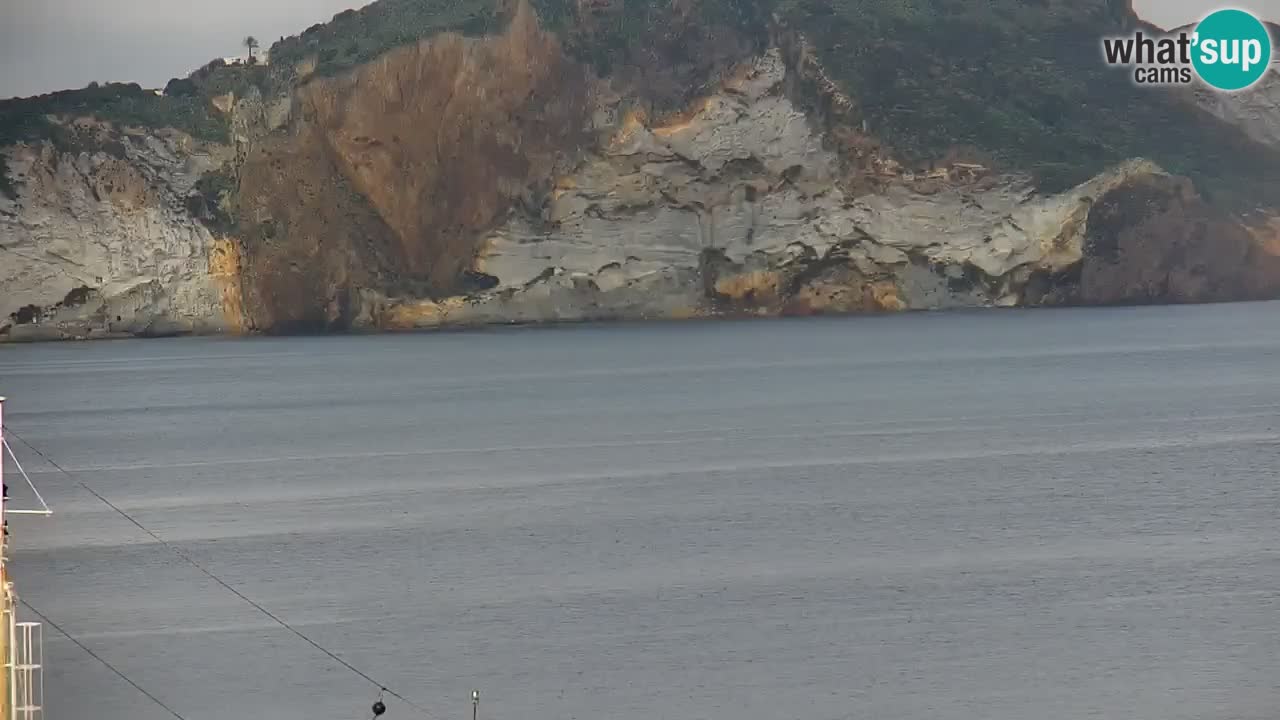 Otok Ponza kamera Pogled na pristanišče