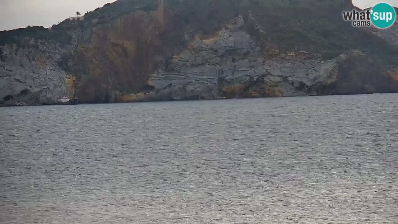 Otok Ponza kamera Pogled na pristanišče