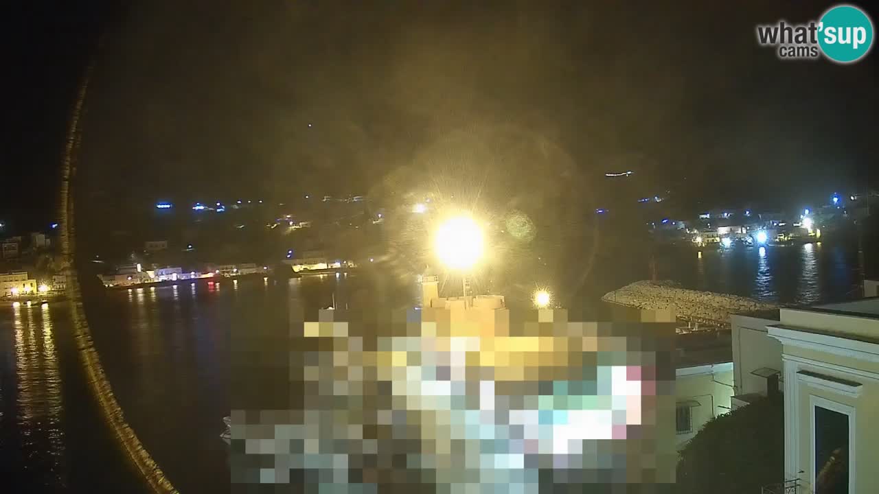 Island of Ponza – the port webcam live