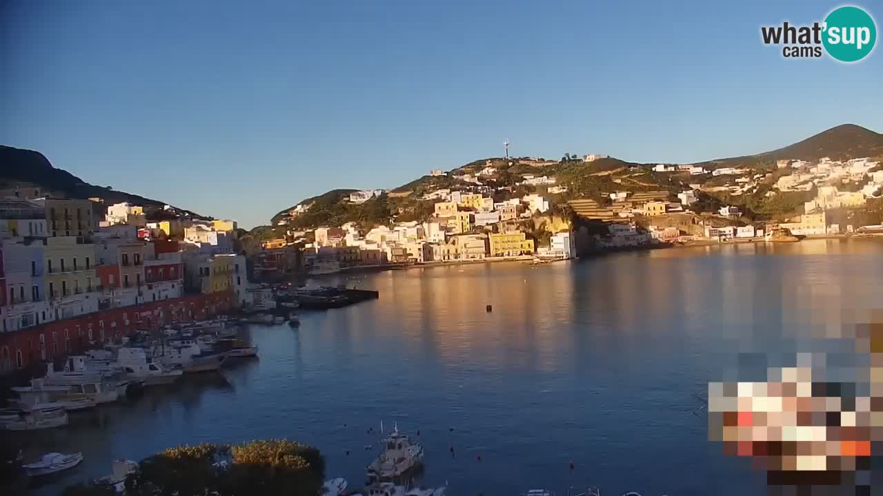 Island of Ponza – the port webcam live