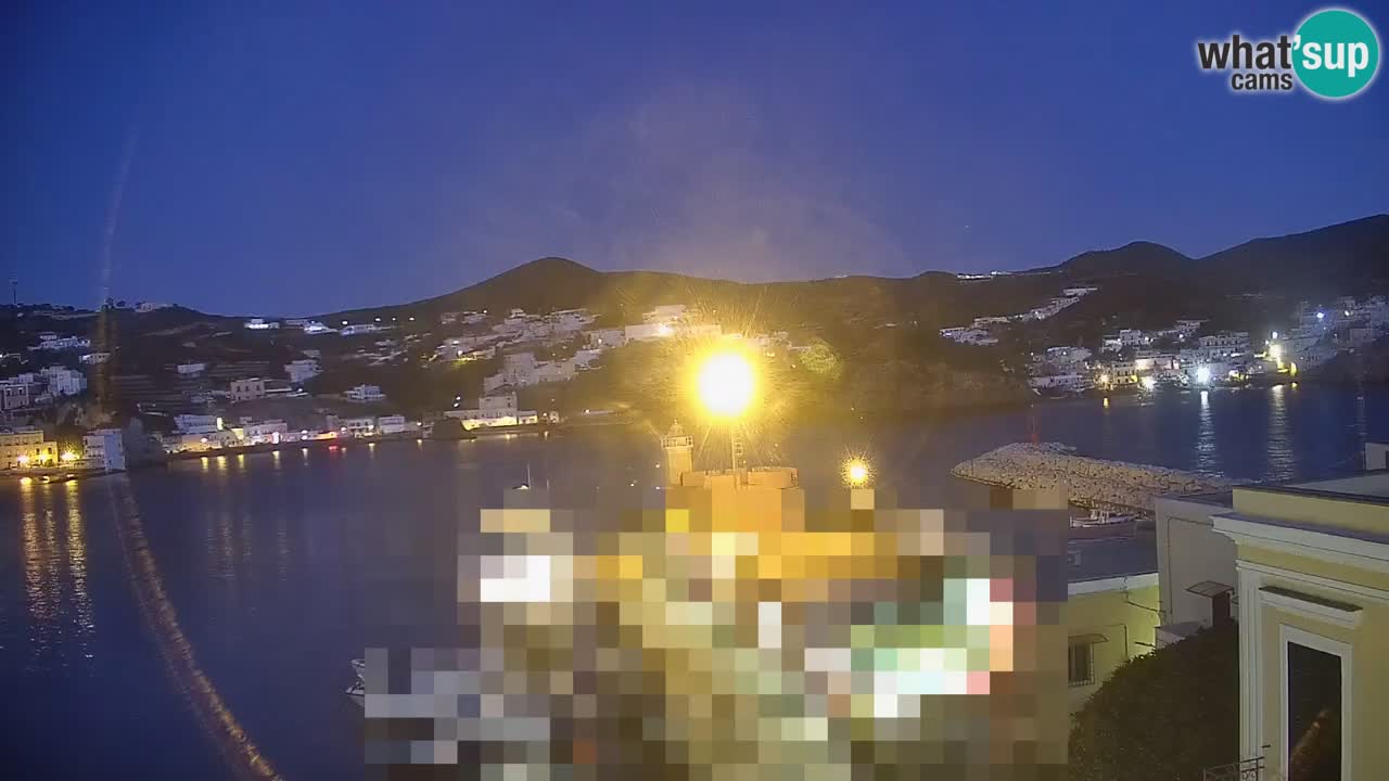 Island of Ponza – the port webcam live