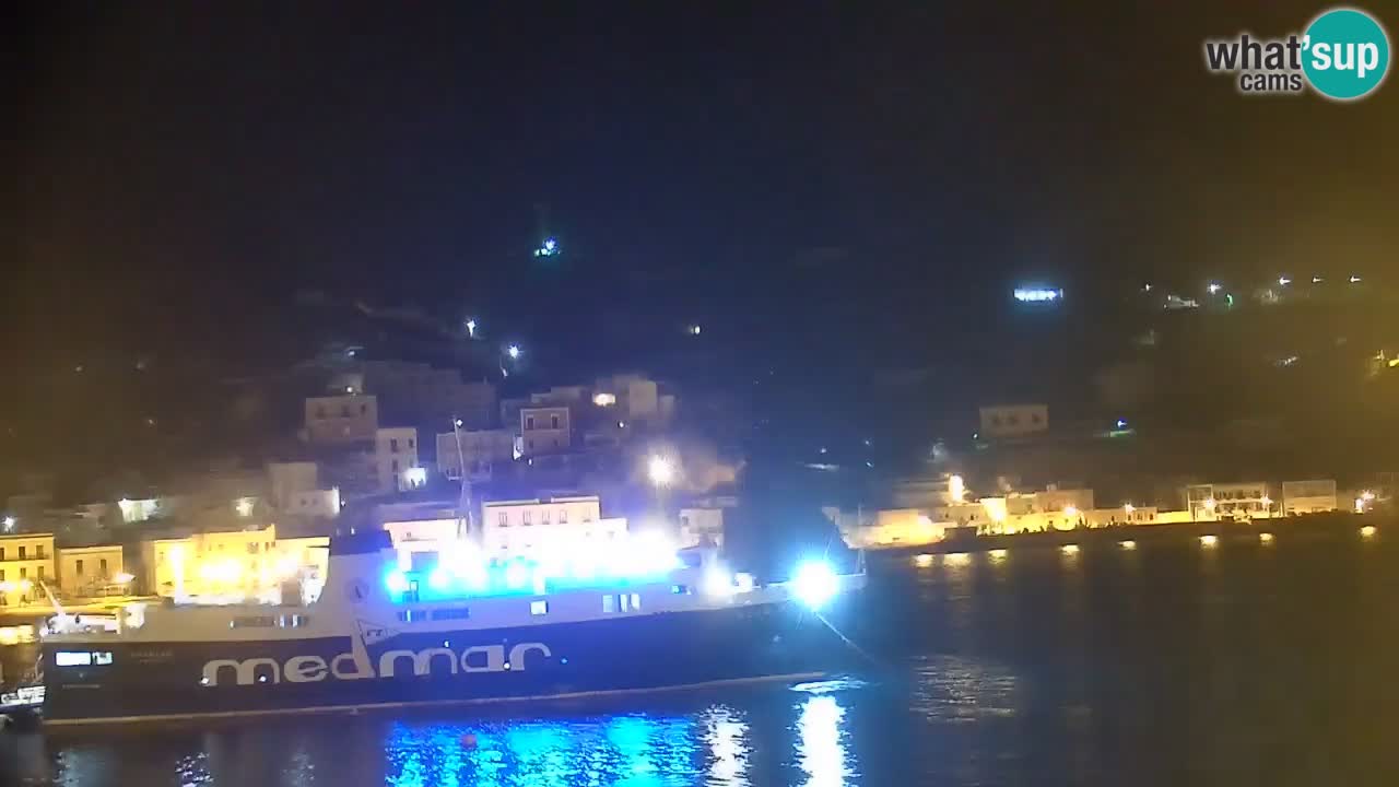 Island of Ponza – the port webcam live