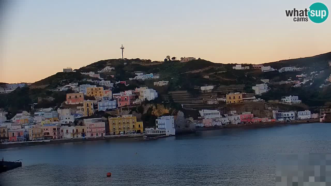 Island of Ponza – the port webcam live